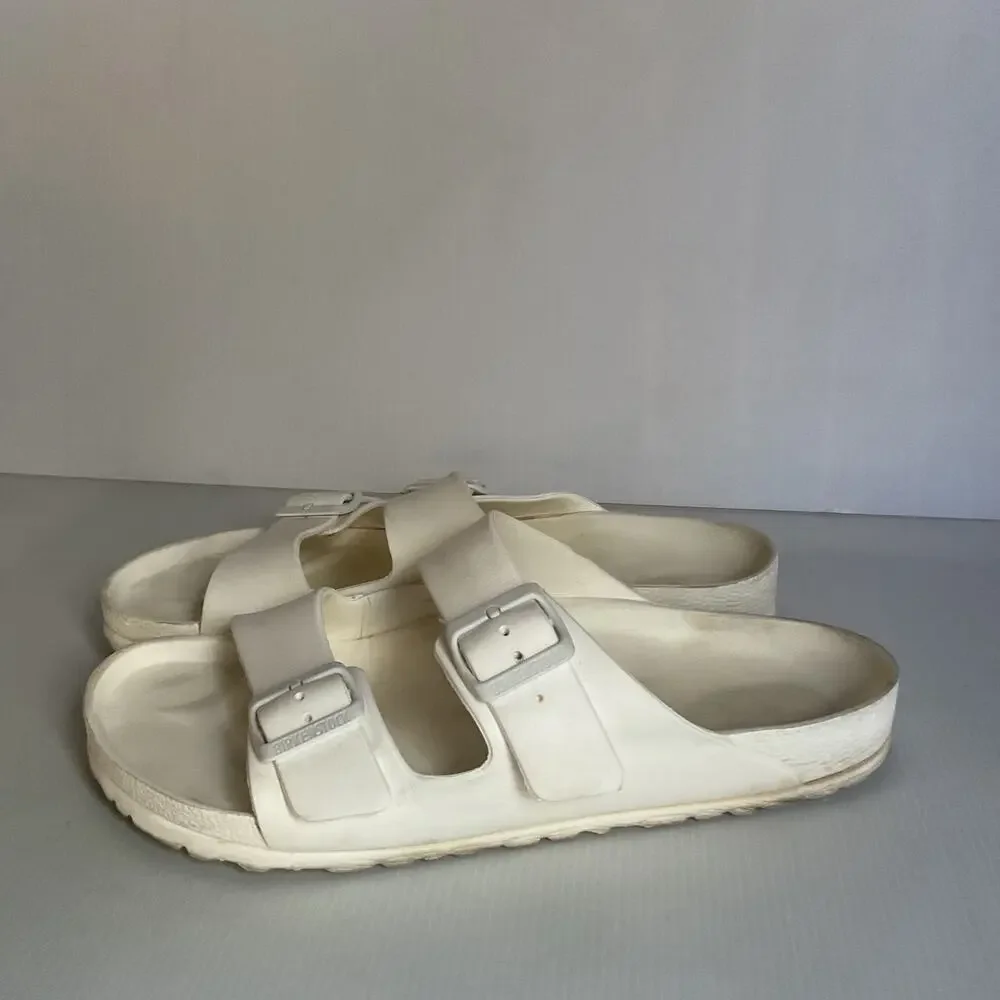 Birkenstock Arizona EVA White Sandals Women’s Size 9 Waterproof Comfort